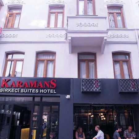 Karamans Sirkeci Suites Hotel Стамбул Экстерьер фото