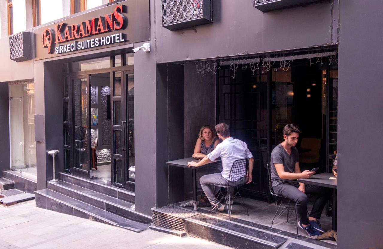 Karamans Sirkeci Suites Hotel Стамбул Экстерьер фото